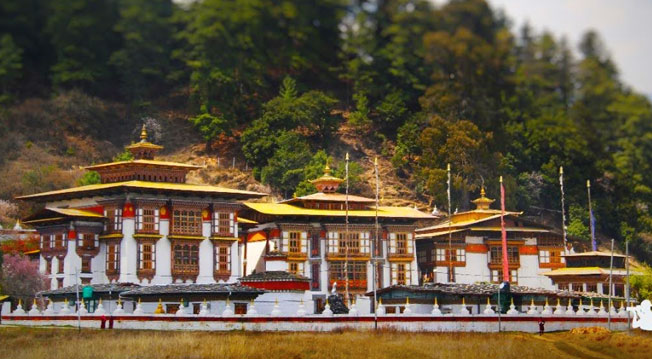 kurjey lhakhang temple bumthang bhutan